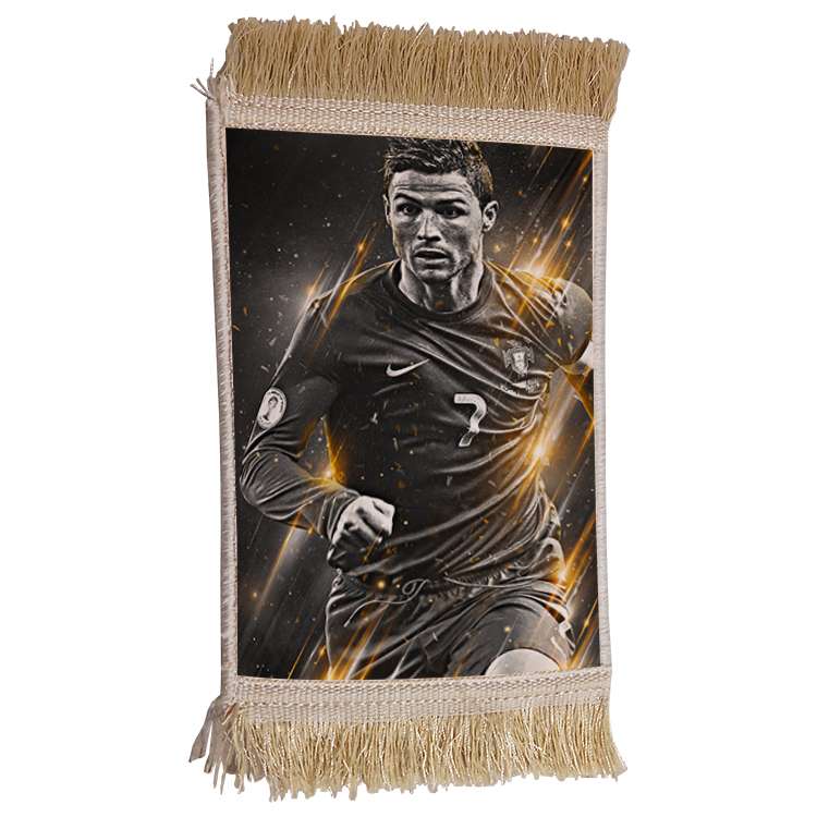 فرش ماشینی دیوارکوب مدل رونالدو کد 357