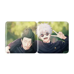 مگنت خندالو مدل گتو و گوجو ساتورو انیمه جوجوتسو کایزن Jujutsu Kaisen کد A231 مجموعه 2 عددی