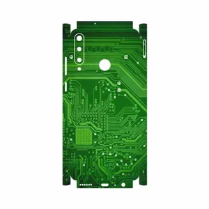 MAHOOT Green Printed Circuit Board-FullSkin Cover Sticker for Huawei Y6p