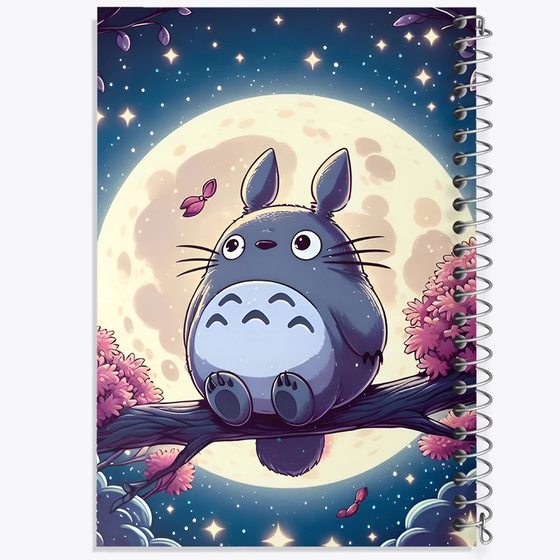 دفتر مشق 100 برگ خندالو طرح انیمه توتورو (Totoro)  کد N4739