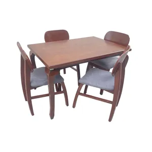 میز و صندلی ناهارخوری 4 نفره گالری چوب آشنایی مدل Ro828