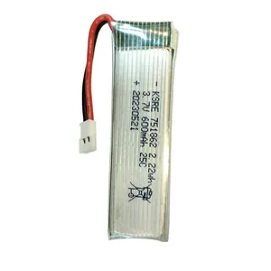 باتری لیتیومی مدل KSRE-HP-751862 ظرفیت 600 میلی آمپر ساعت