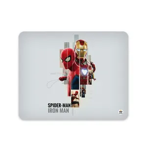 ماوس پد شادیت مدل Iron Man و Spider-Man کد476 سایز 24*19 سانتی متر
