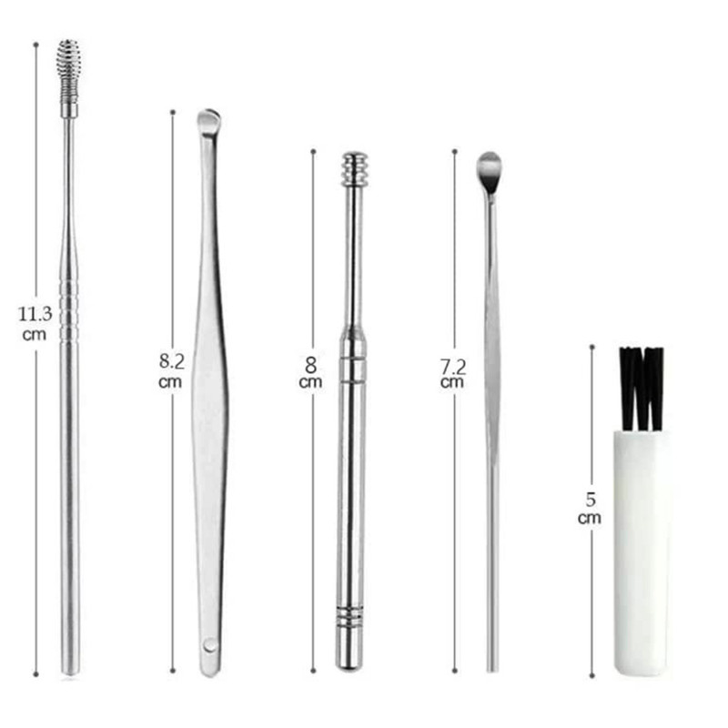 گوش پاک کن مدل BMT مجموعه 24 عددی