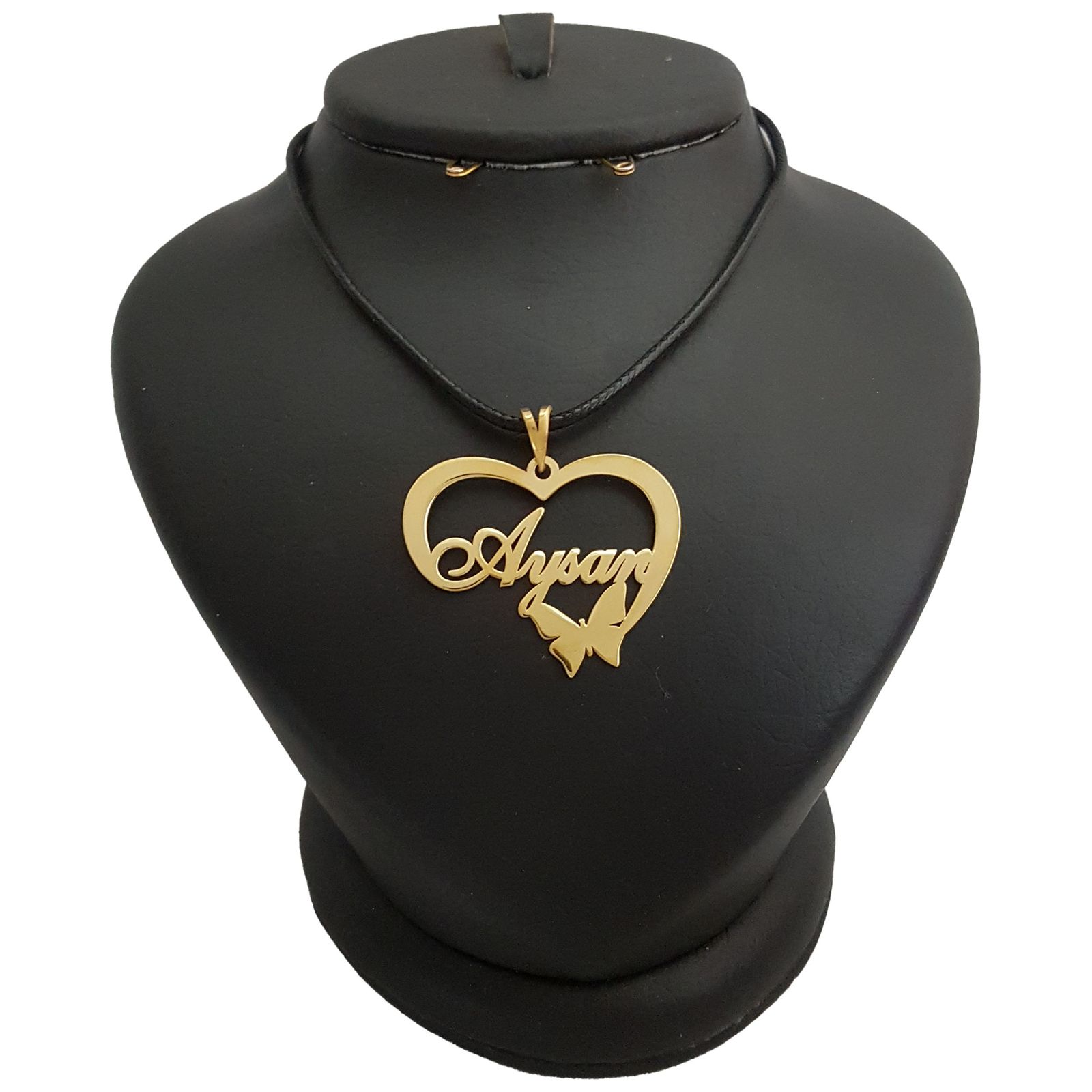 گردنبند نقره زنانه ترمه ۱ طرح ایسان کد mas 00265 -  - 1