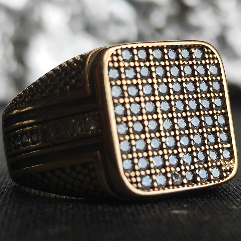 انگشتر مردانه مدل GL103