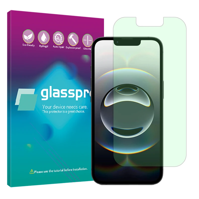 محافظ صفحه نمایش گرین لایت گلس پرو مدل Resistant مناسب برای گوشی موبایل اپل iPhone 16e