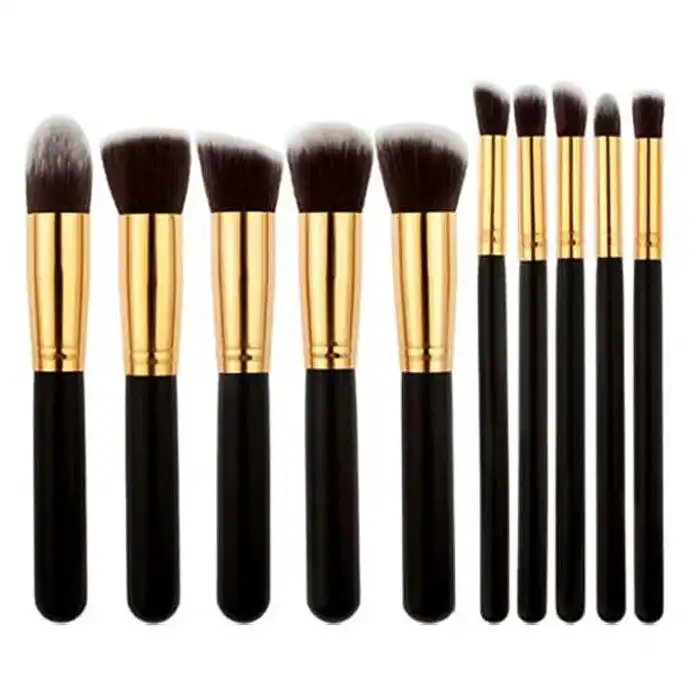 ست برس آرایشی مدل stand1 مجموعه 10 عددی