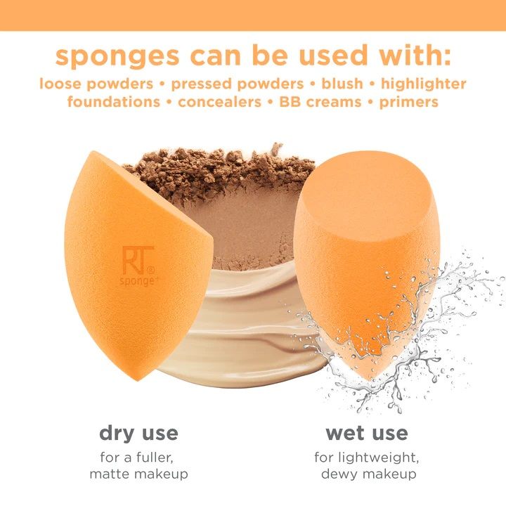 پد آرایشی ریل تکنیکس مدل Miracle Sponges مجموعه 6 عددی -  - 2