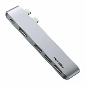 هاب 5پورت usb-c یوگرین مدل CM251-70406