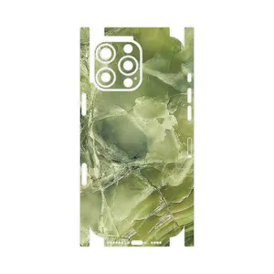 MAHOOT Green_Crystal_Marble-FullSkin Cover Sticker for Apple iPhone 16 Pro Max