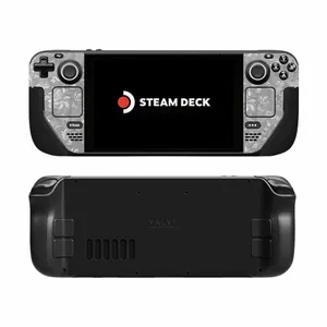 MAHOOT Valve Steam Deck Silver Wildflower-Matte Black