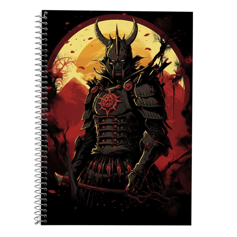 دفتر زبان 50 برگ مدوپد مدل دوخط طرح Fullmetal Alchemist کد DF2243