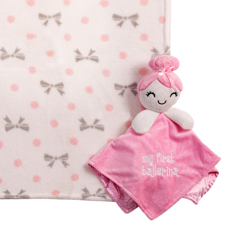 پتو نوزاد مای فرست مدل 2344.3 سایز 92x76 سانتی متر به همراه حوله