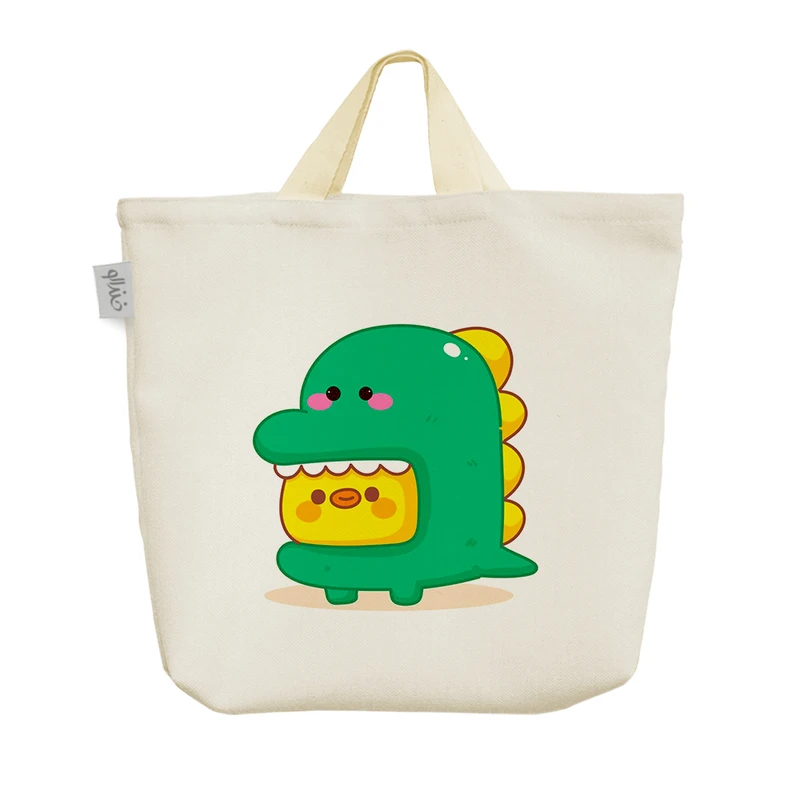 ساک خرید خندالو مدل دایناسور جوجه بامزه کد H519