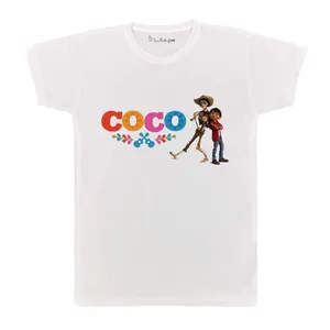 تی شرت آستین کوتاه بچگانه پرمانه طرح کوکو کد pmt.7865