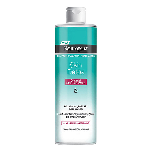 محلول شستشو صورت نوتروژینا مدل Skin Detox حجم 400 میلی لیتر محلول شستشو صورت نوتروژینا مدل Skin Detox حجم 400 میلی لیتر
