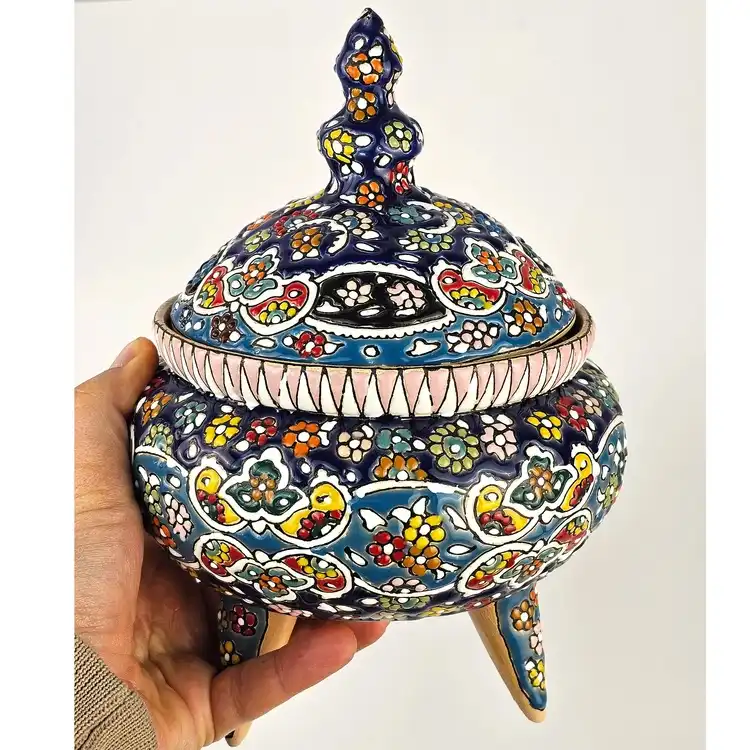 شکلات خوری میناکاری کد 24