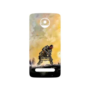 MAHOOT Call of Duty Warfare Game Series Cover Sticker for Motorola Moto Z2 Play