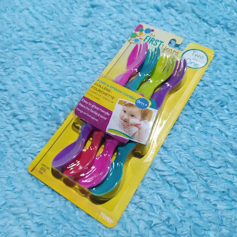 قاشق کودک فرست یرز مدل With Me کد 2022 مجموعه 4 عددی