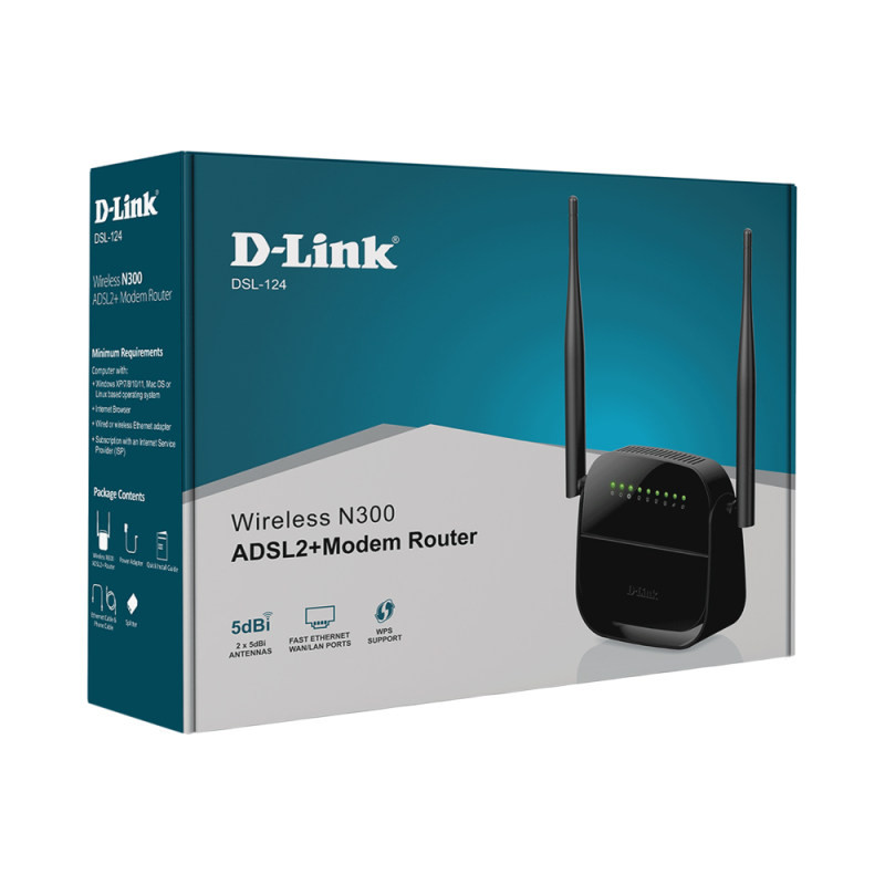 مودم روتر +ADSL2 دی-لینک مدل 5DBINV022