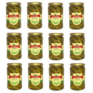 خیار شور ممتاز دریان دشت - 700 گرمی بسته 12 عددی