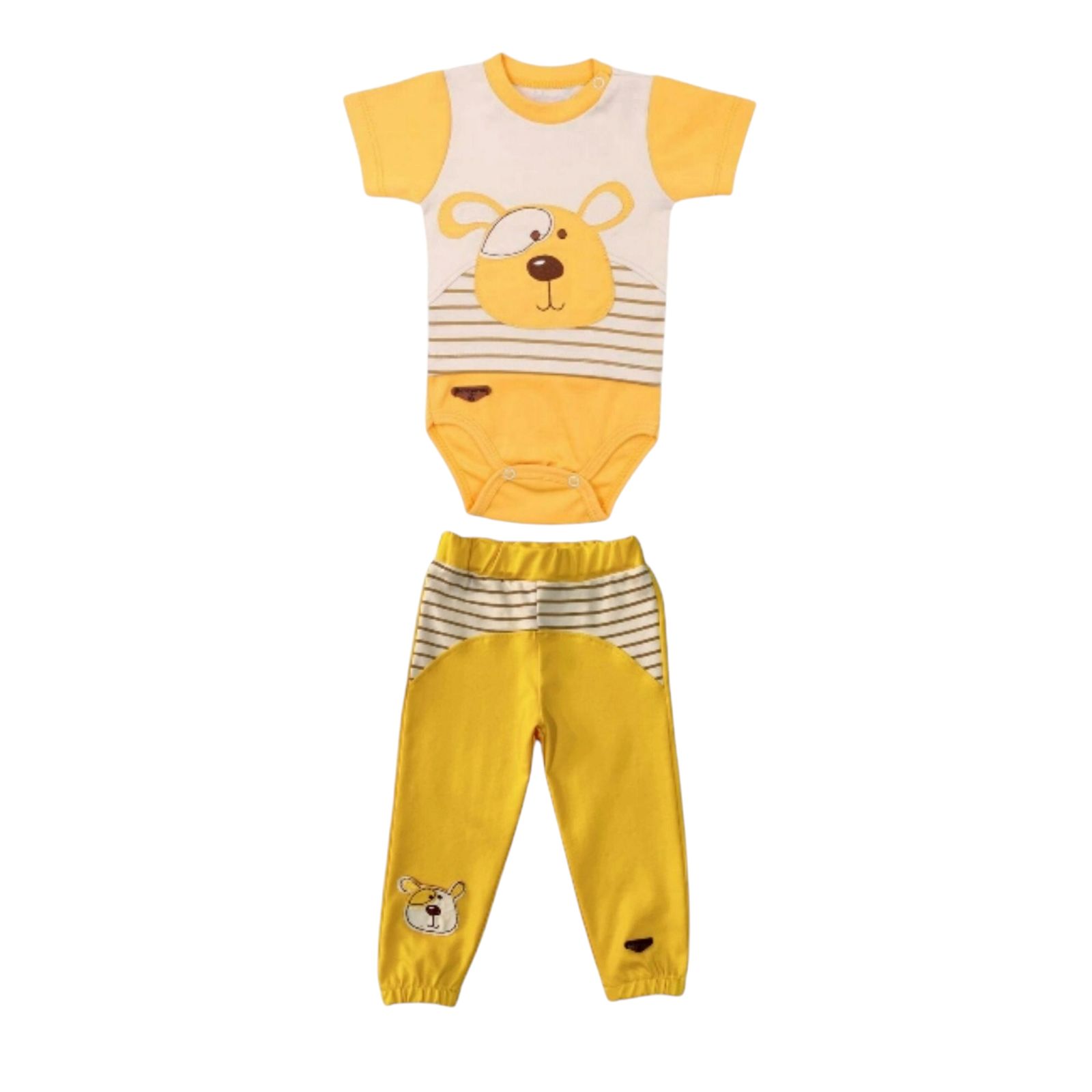 ست بادی و شلوار نوزادی به آوران مدل هورام 77285493 - - 18