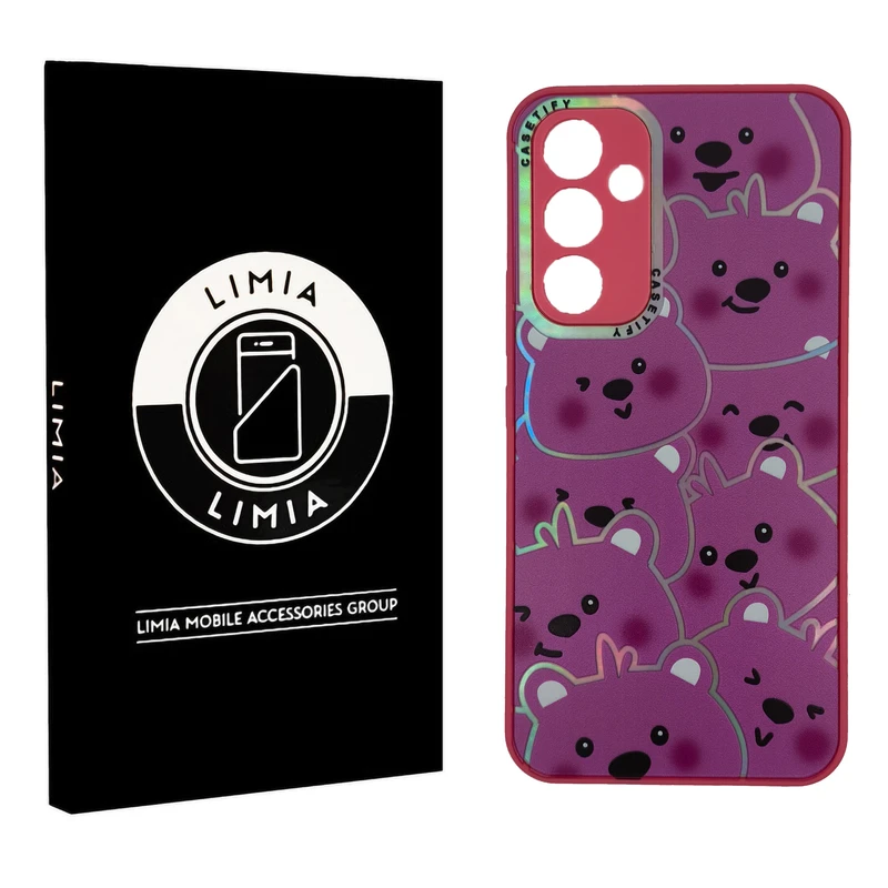 کاور لیمیا مدل فانتزی لنزدار طرح عروسکی مناسب برای گوشی موبایل سامسونگ Galaxy A35