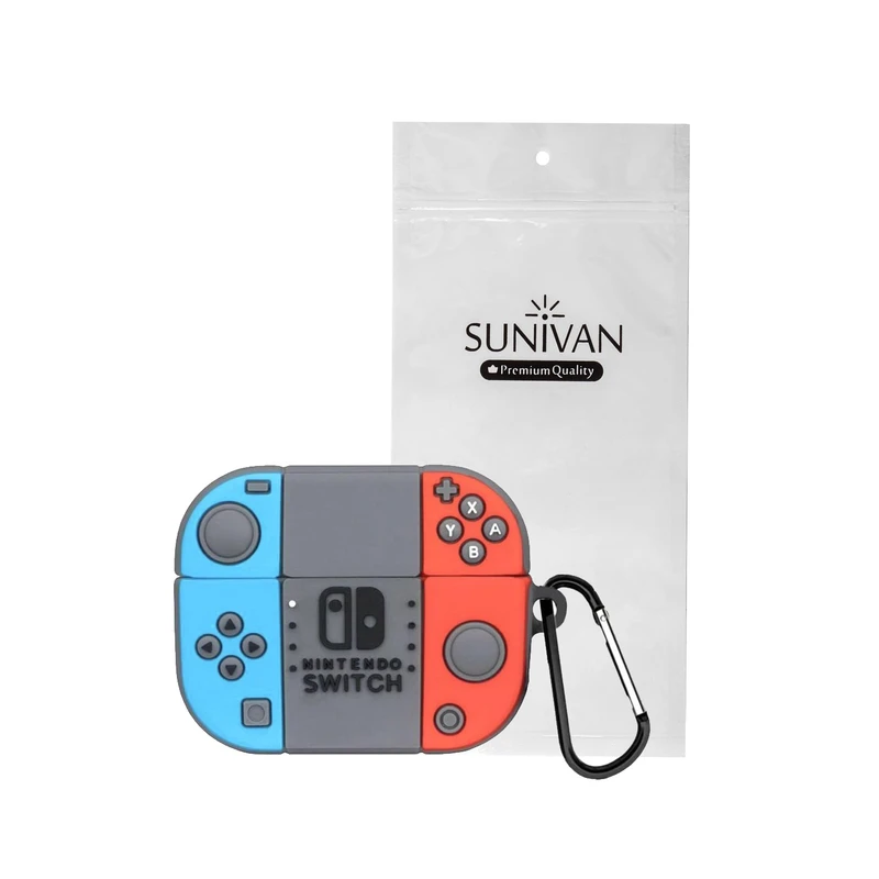 کاور سانیوان طرح NINTENDO SWITCH مدل سیلیکونی مناسب برای کیس اپل ایرپاد پرو