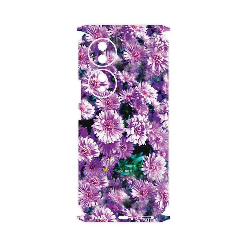 برچسب پوششی ماهوت مدل Purple_Flower-FullSkin مناسب برای گوشی موبایل آنر 70