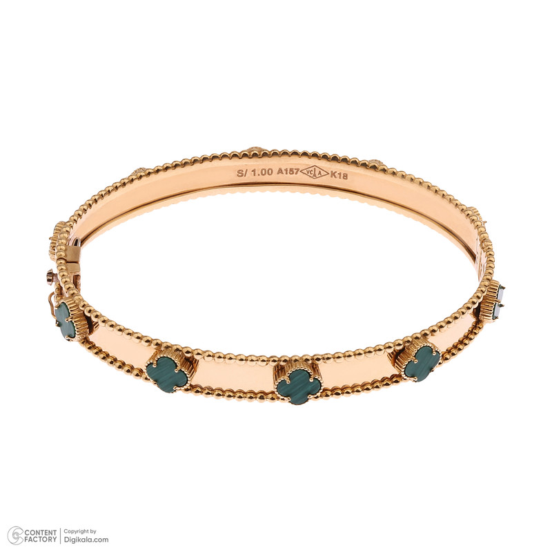 دستبند النگویی طلا 18 عیار زنانه صلاحی گلد مدل 16508