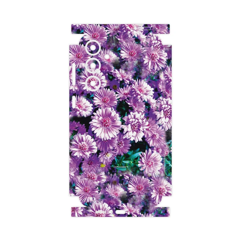 برچسب پوششی ماهوت مدل Purple_Flower-FullSkin مناسب برای گوشی موبایل سامسونگ Galaxy S23 FE