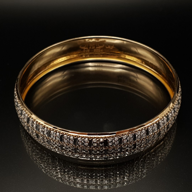 النگو طلا 18 عیار زنانه مدل 1EL1922