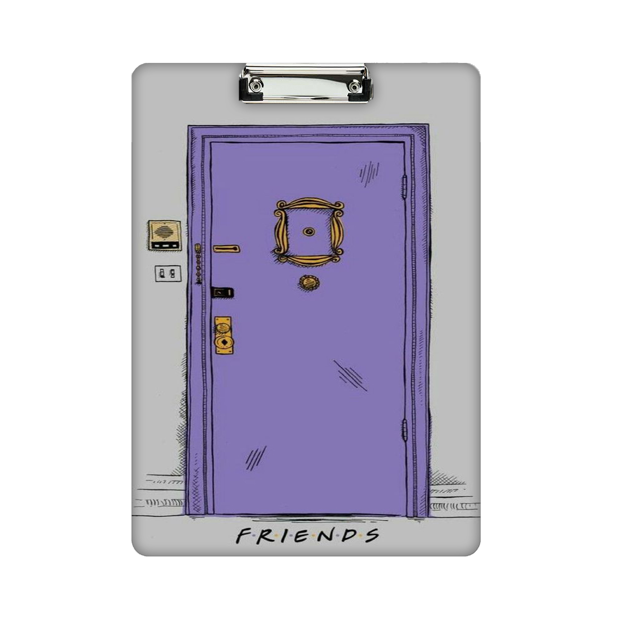 تخته شاسی طرح friends کد 1232 سایز A4