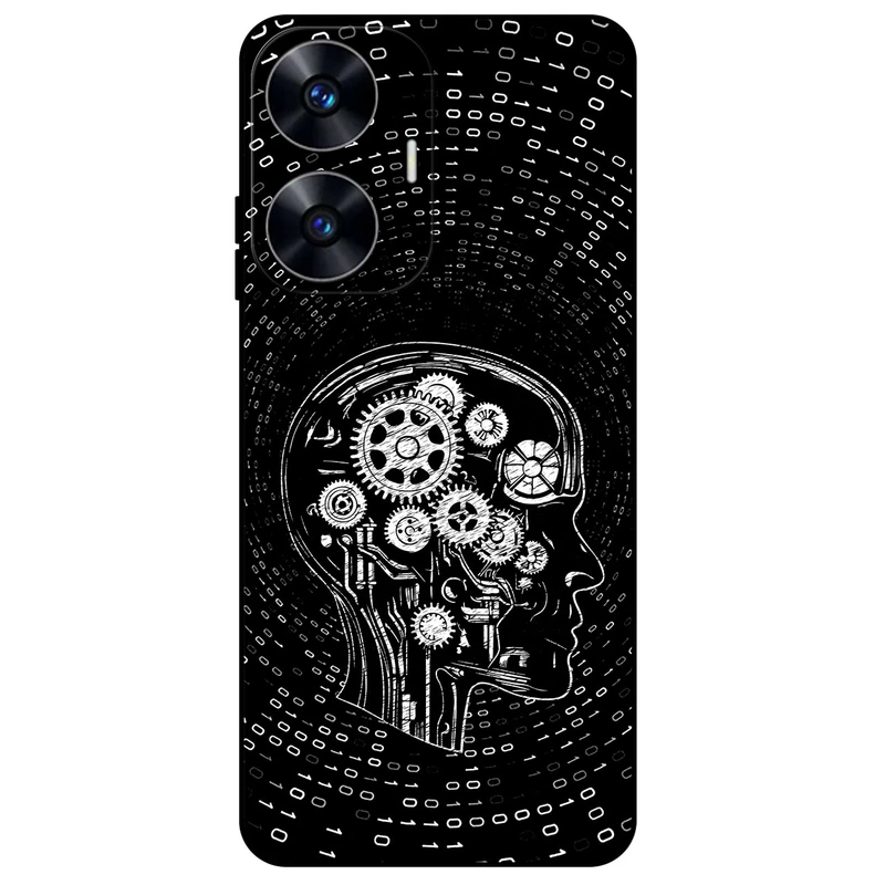 کاور مگافون طرح ربات انسانی مدل 7428 مناسب برای گوشی موبایل ریلمی C55