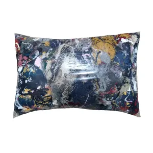 الیاف بالش مدل کاموا شکافته شده رنگی کد 02 وزن 2 کیلوگرم