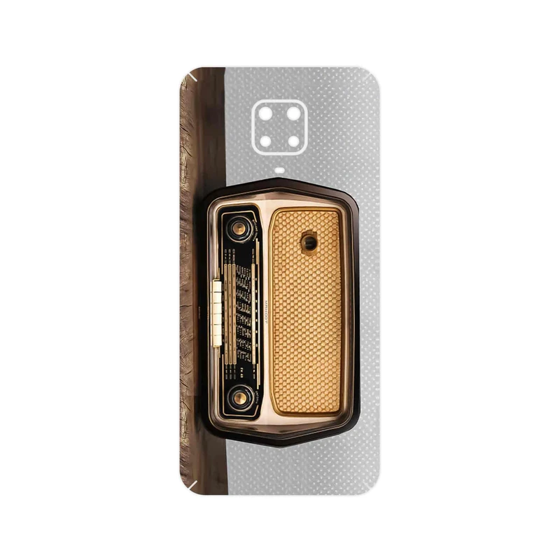 برچسب پوششی ماهوت مدل Radio Nostalgia مناسب برای گوشی موبایل شیائومی Redmi Note 9 Pro