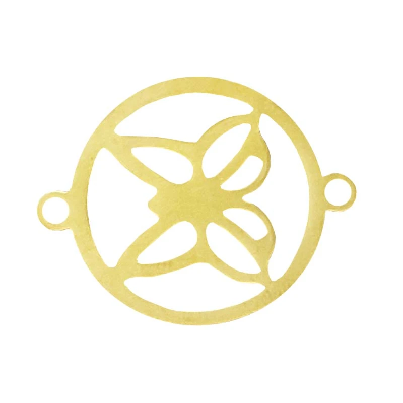 آویز دستبند دخترانه مدل پروانه کد 207