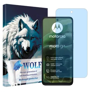 Wolf Tough model Matte anti-blue ray screen protector suitable for Motorola Moto G35 mobile phone