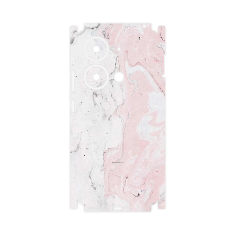 برچسب پوششی ماهوت مدل Blanco_Pink_Marble-FullSkin مناسب برای گوشی موبایل شیائومی Poco M6 Pro 4G