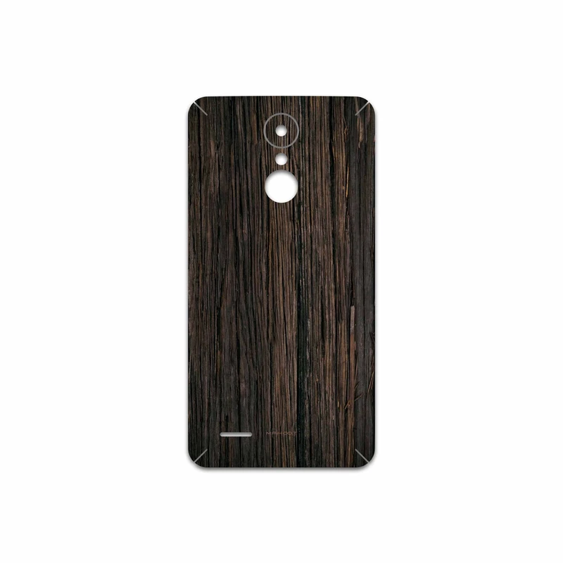 برچسب پوششی ماهوت مدل Burned Wood مناسب برای گوشی موبایل ال جی K8 2017