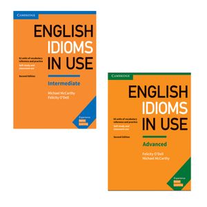 کتاب English Idioms In Use اثر Michael McCarthy and Felicity O`dell انتشارات کمبریج 2 جلدی