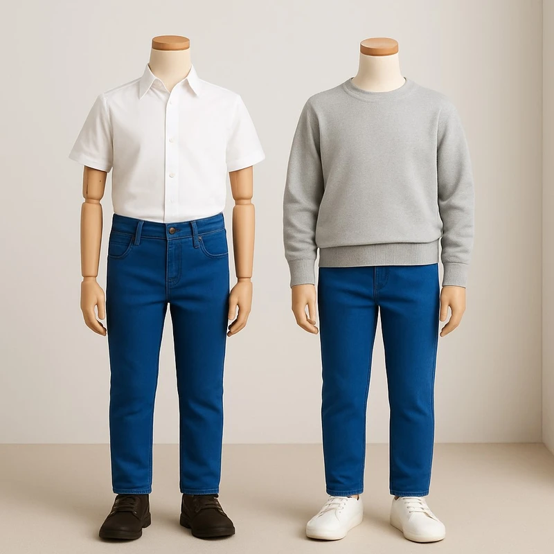 عکس شماره 5 : شلوار جین معمولی پسرانه کولزیون مدل کلاسیک