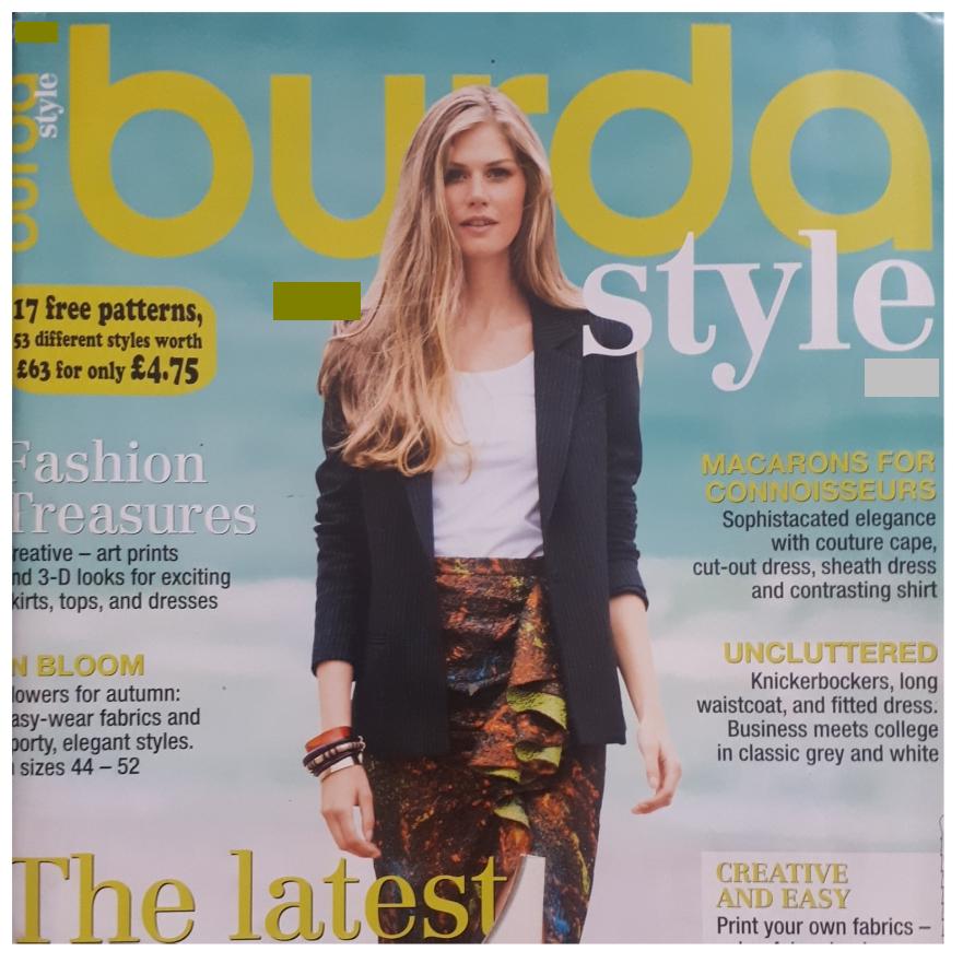 مجله Burda Style آگوست 2014