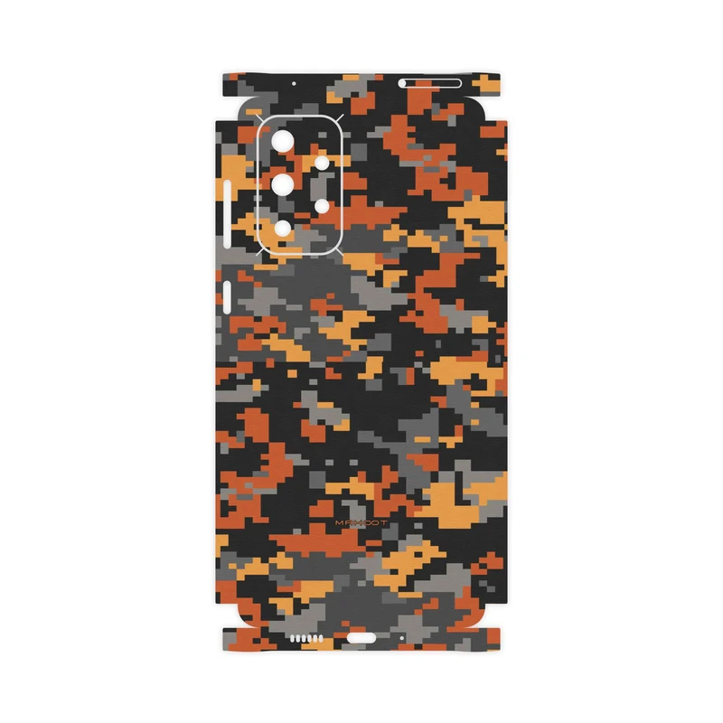 برچسب پوششی ماهوت مدل Army-Autumn-pixel-FullSkin مناسب برای گوشی موبایل سامسونگ Galaxy A73 5G