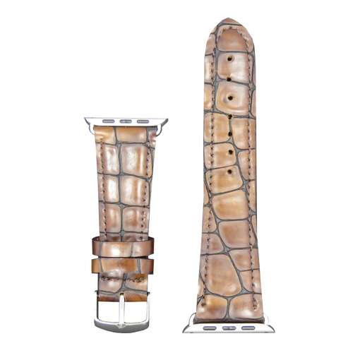 بند صنایع چرم پیری مدل PL160 مناسب برای اپل واچ 42/44 میلیمتری 