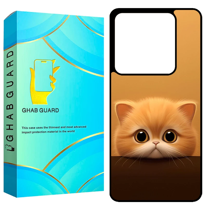 کاور قاب گارد طرح گربه مدل GCHPX6 مناسب برای گوشی موبایل شیائومی Redmi Note 13 Pro 5G / Poco X6