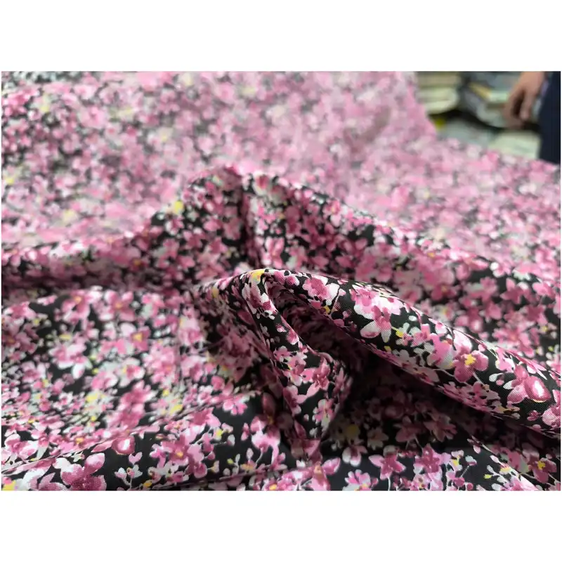 پارچه لباس مدل گل گلی کد 2So