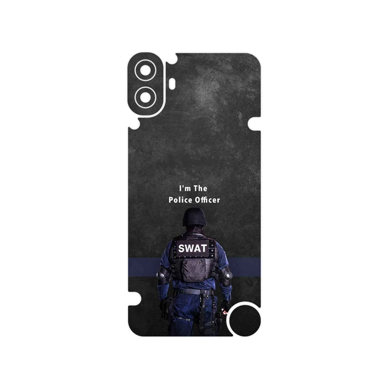 برچسب پوششی ماهوت مدل Police Officer مناسب برای گوشی موبایل ناتینگ CMF Phone 1
