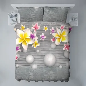 سرویس خواب مدل گل کاغذی یک نفره 4 تکه